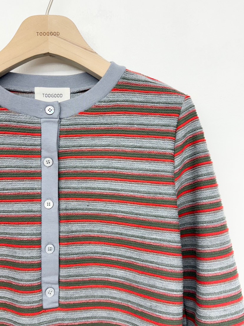 TOOGOOD東大門㊣直郵女裝新品熱賣時尚推薦職業針織衫紐扣長款TOOGOOD針織衫