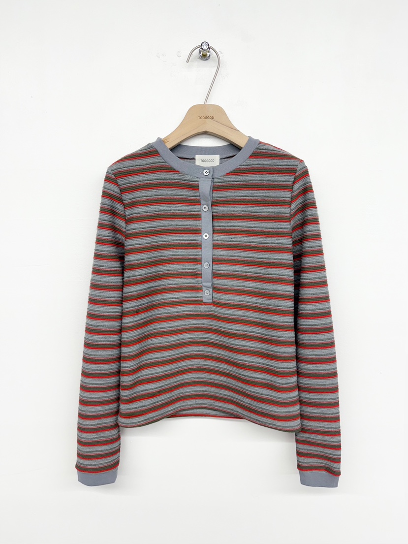 TOOGOOD東大門㊣直郵女裝新品熱賣時尚推薦職業針織衫紐扣長款TOOGOOD針織衫圖色1