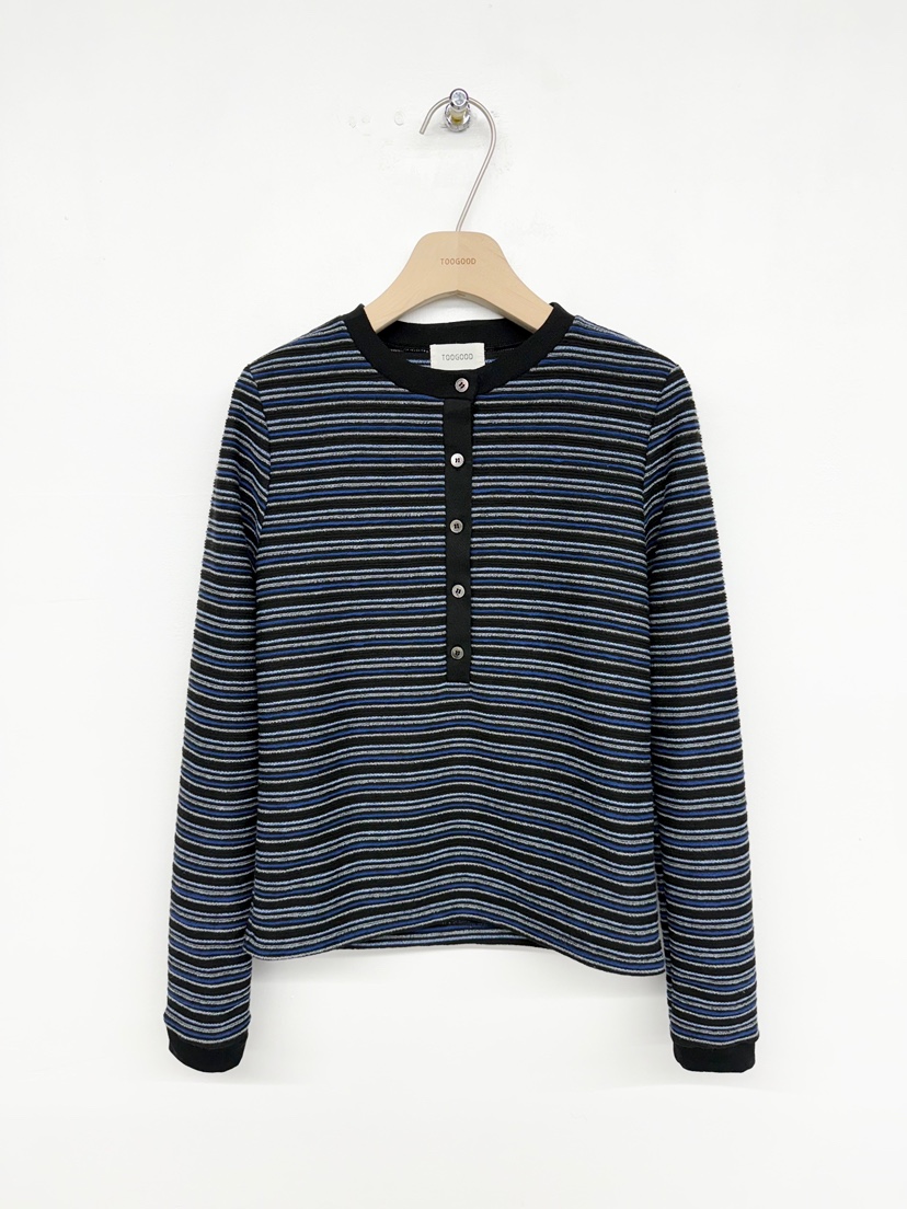 TOOGOOD東大門㊣直郵女裝新品熱賣時尚推薦職業針織衫紐扣長款TOOGOOD針織衫圖色3