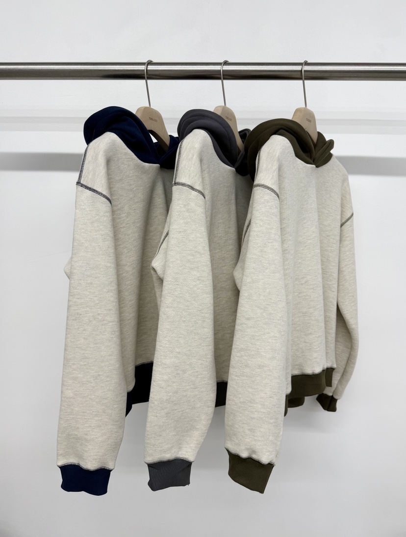 TOOGOOD韓國代購㊣女裝新品熱賣25秋冬真品衛衣假兩件連帽衫TOOGOOD衛衣