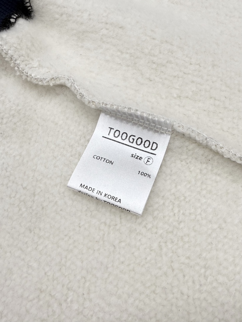 TOOGOOD韓國代購㊣女裝新品熱賣25秋冬真品衛衣假兩件連帽衫TOOGOOD衛衣