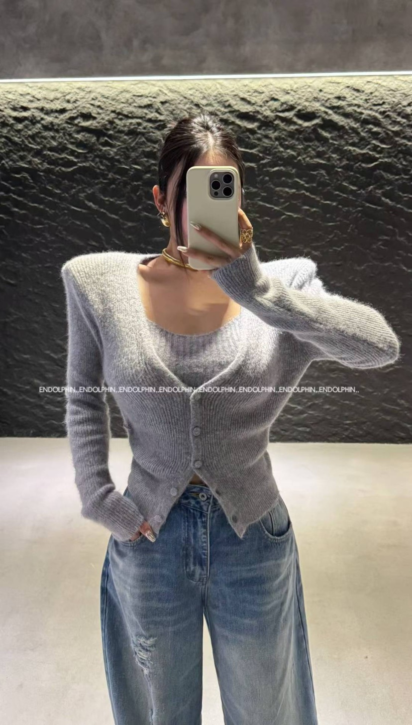 ENDOLPHIN東大門㊣實拍女裝新款休閑25秋冬人氣熱賣套裝套裝ENDOLPHIN套裝