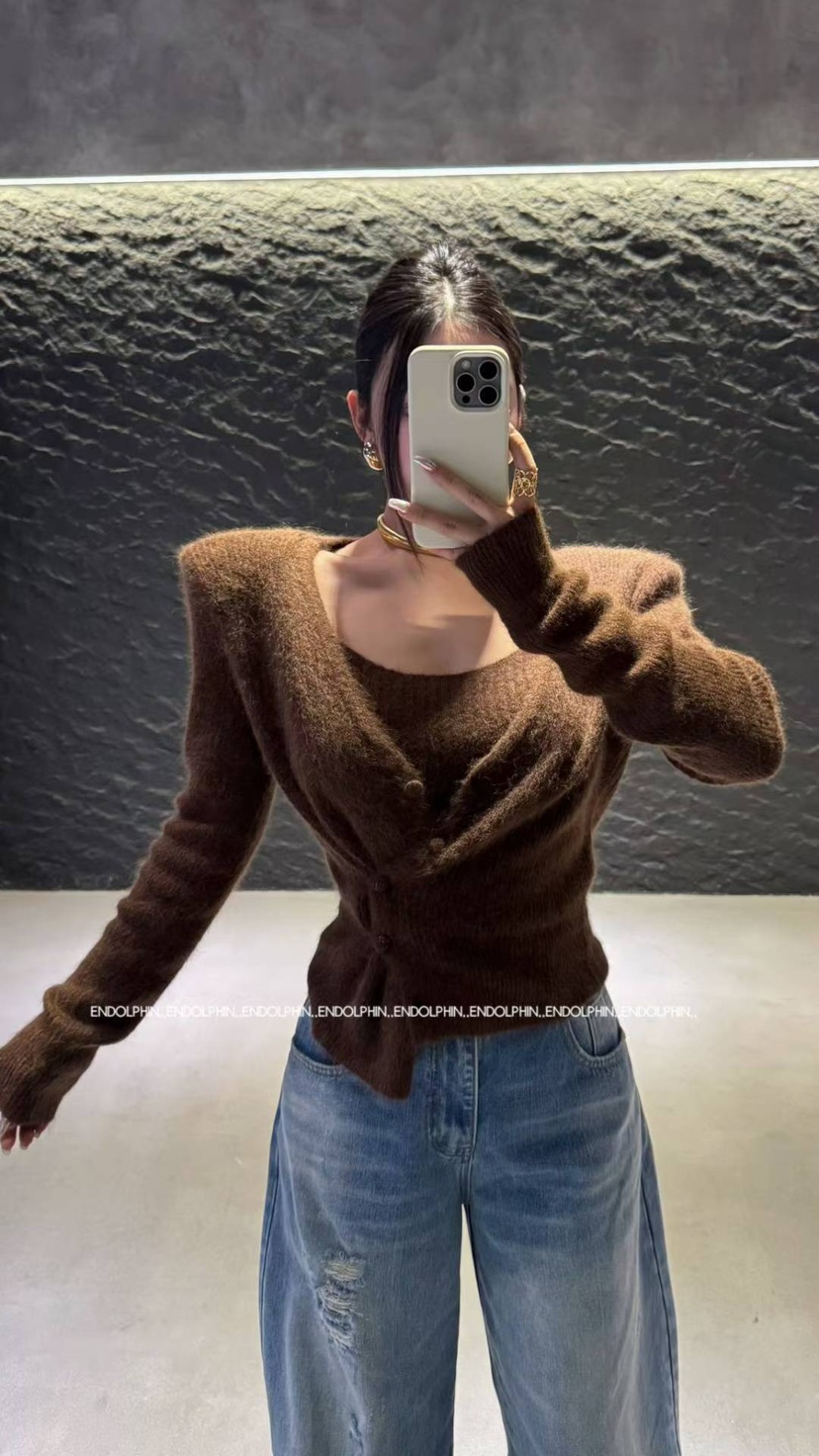 ENDOLPHIN東大門㊣實拍女裝新款休閑25秋冬人氣熱賣套裝套裝ENDOLPHIN套裝圖色3