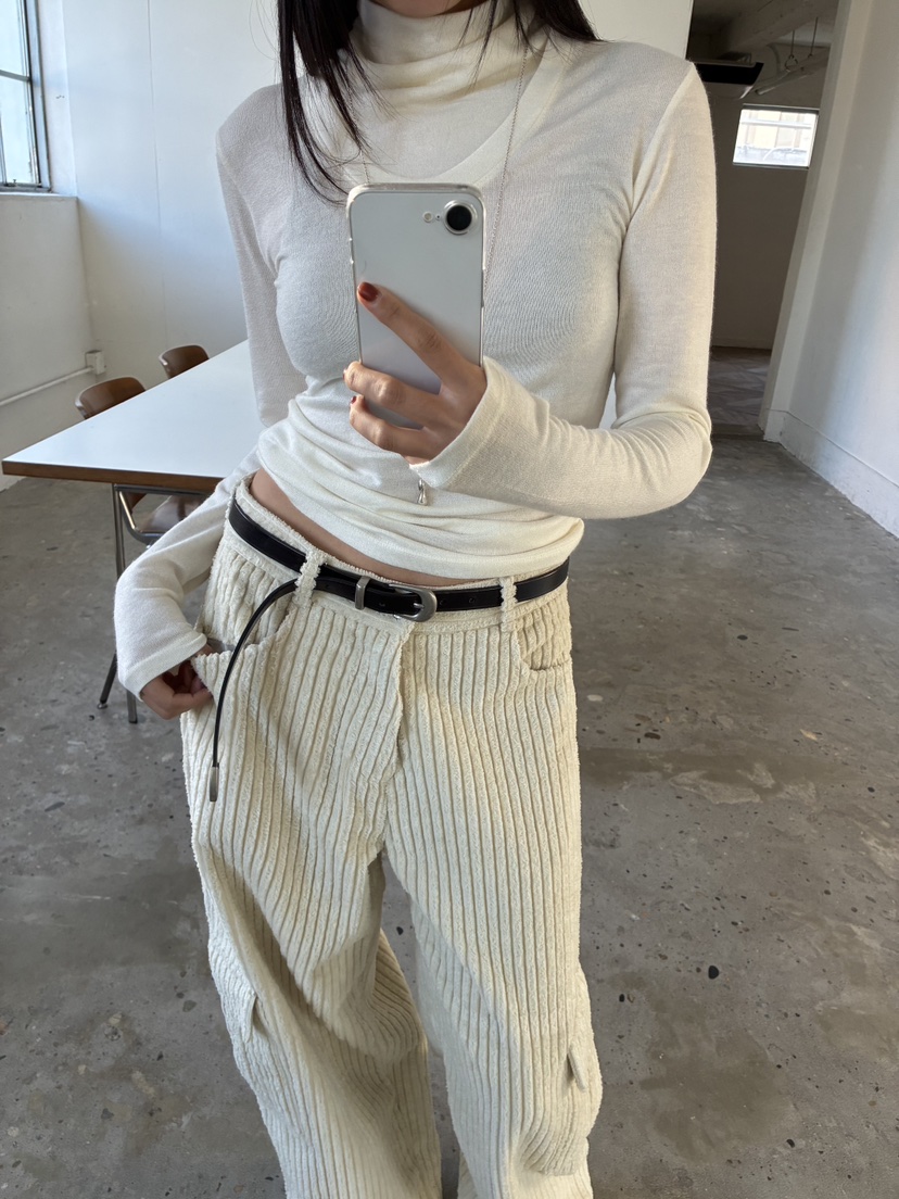 ACME東大門㊣代購女裝新款休閑真品職業25秋冬人氣時尚長袖T恤ACME長袖T恤