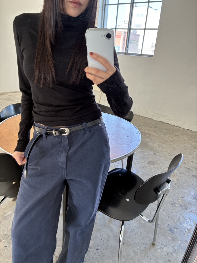 ACME東大門㊣代購女裝新款休閑真品職業25秋冬人氣時尚長袖T恤ACME長袖T恤