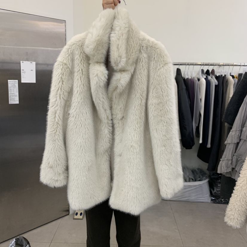 PORTS MOSS韓國直郵㊣女裝新款人氣休閑時尚職業25秋冬夾克貂皮PORTS MOSS夾克圖色2