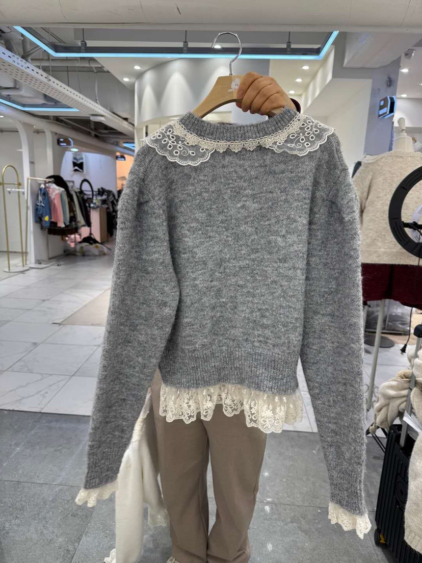 MS韓國代購㊣女士新品人氣熱賣時尚推薦真品25秋冬職業毛衣MS毛衣