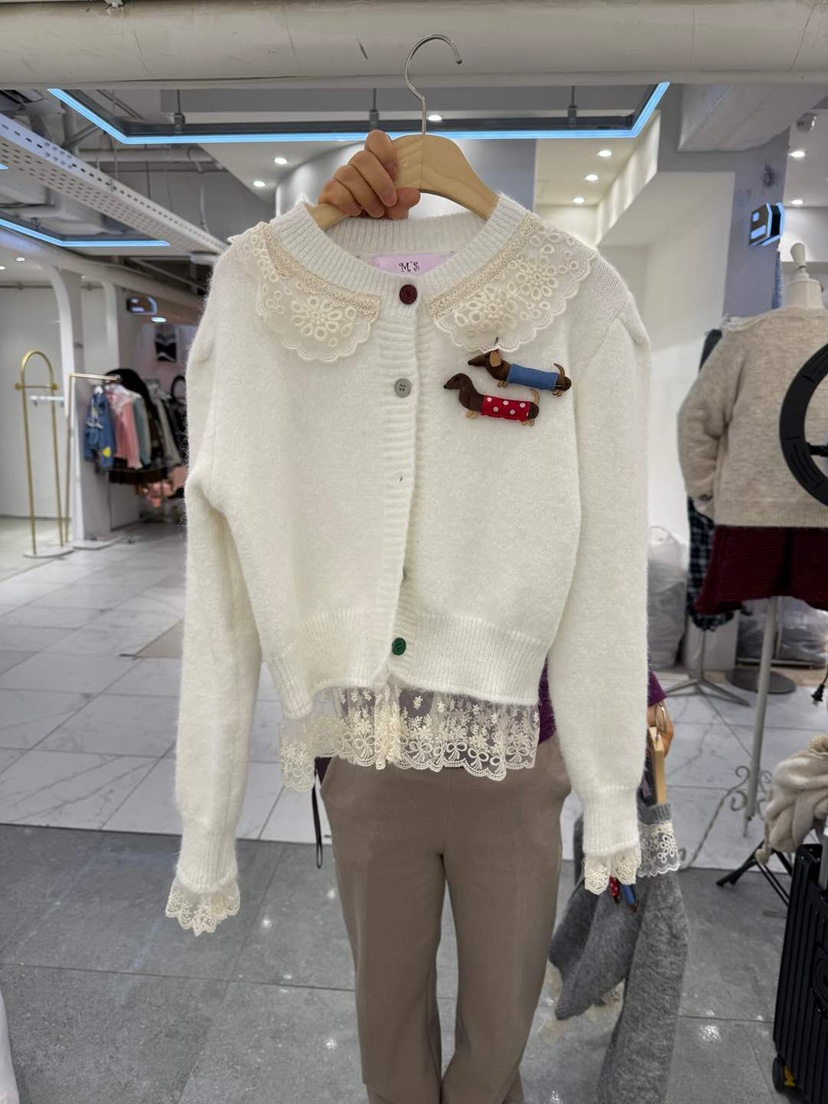 MS韓國代購㊣女士新品人氣熱賣時尚推薦真品25秋冬職業毛衣MS毛衣圖色2
