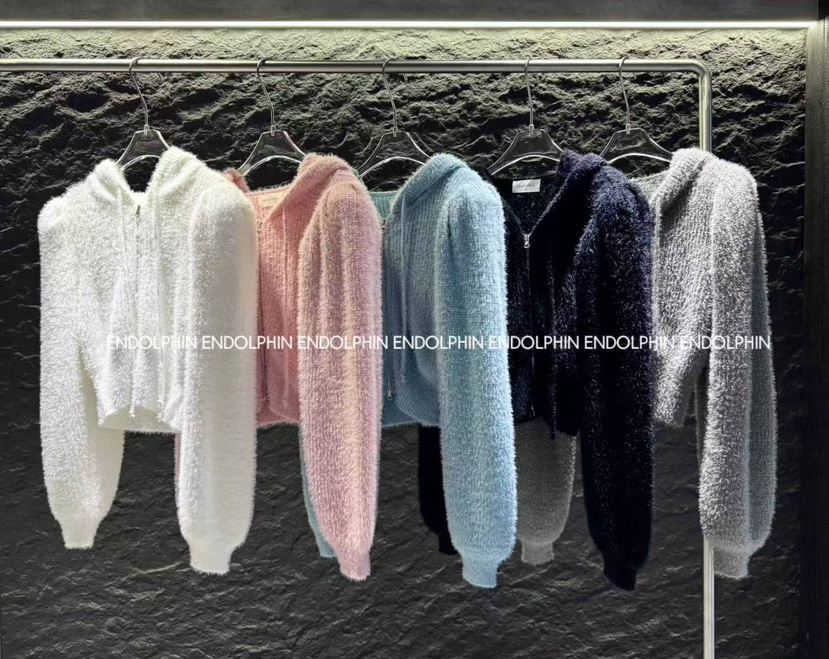 ENDOLPHIN韓國直郵㊣女士新款人氣職業時尚25秋冬真品休閑衛衣ENDOLPHIN衛衣