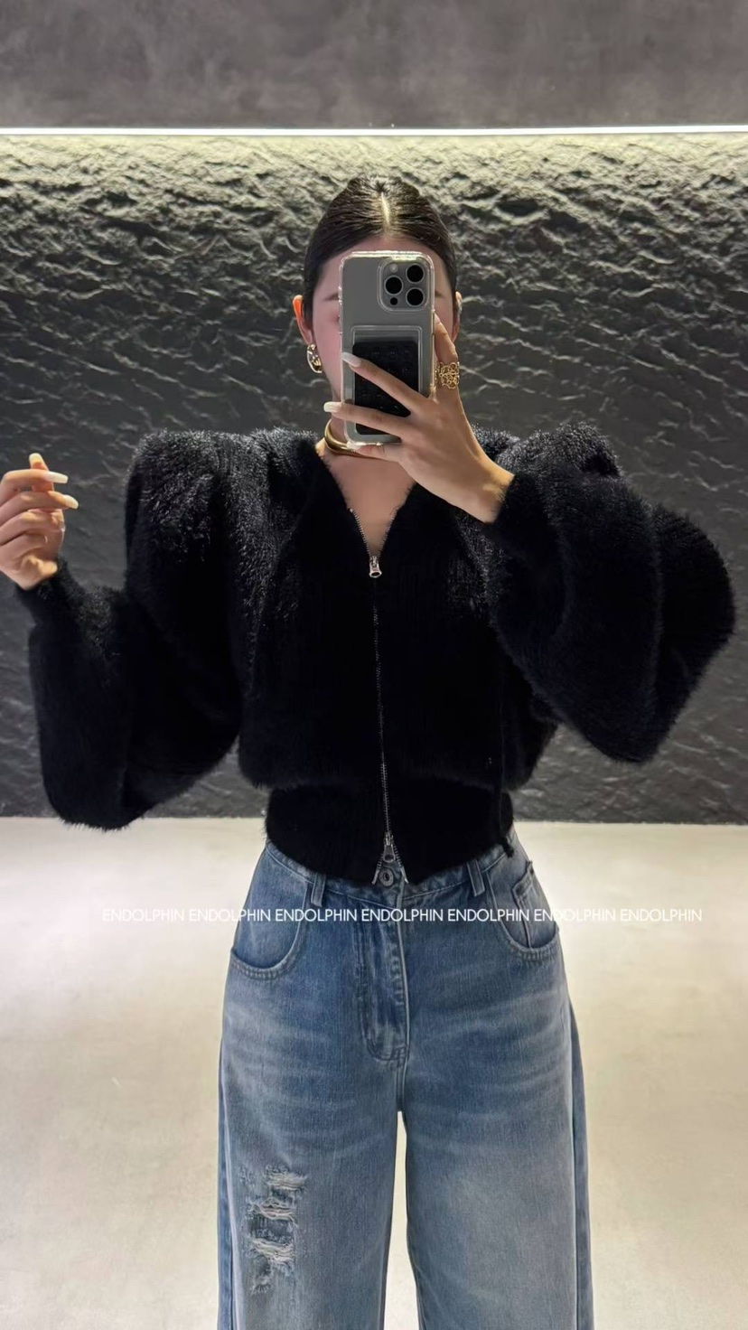 ENDOLPHIN韓國直郵㊣女士新款人氣職業時尚25秋冬真品休閑衛衣ENDOLPHIN衛衣圖色5