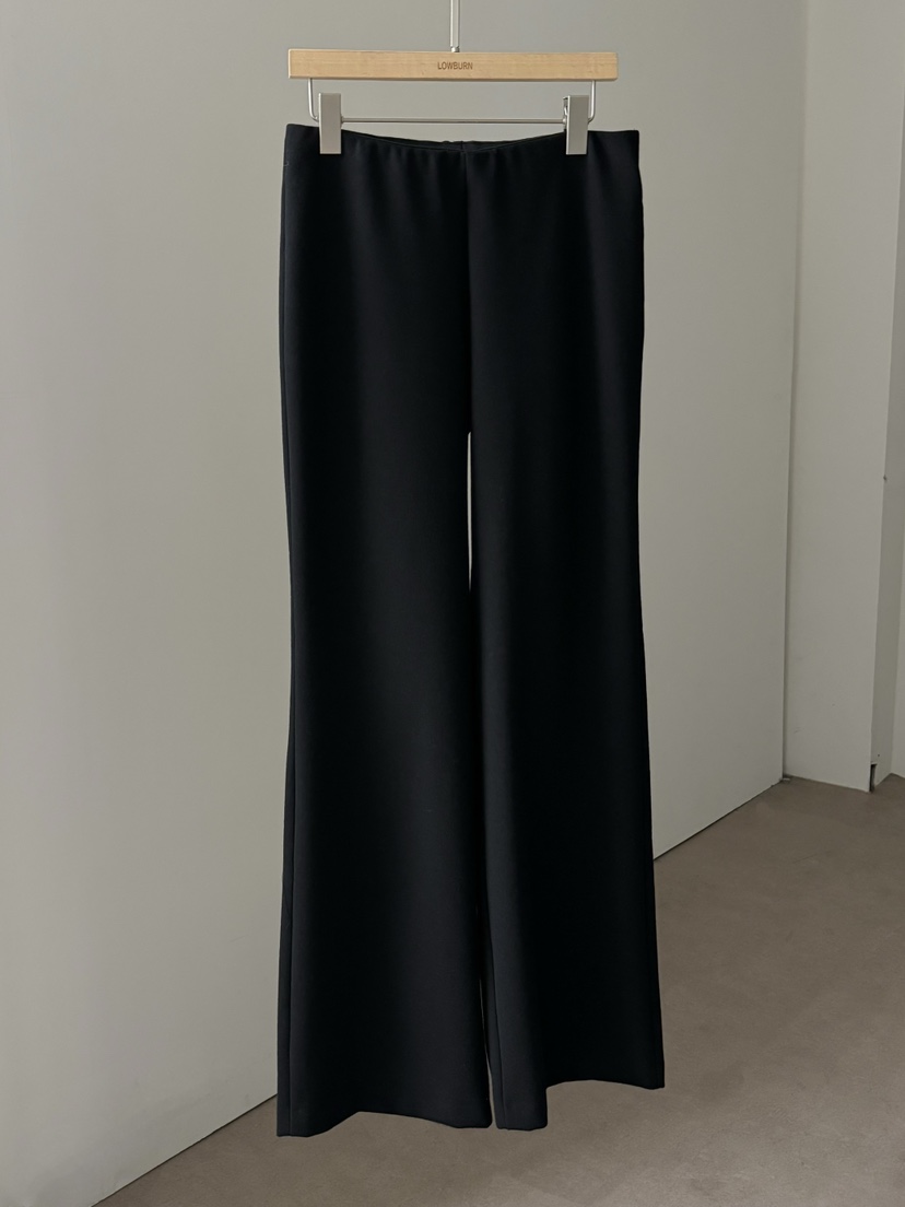 LOWBURN韓國直郵㊣女裝新款真品25秋冬人氣休閑職業時尚休閑褲LOWBURN休閑褲圖色2黑色