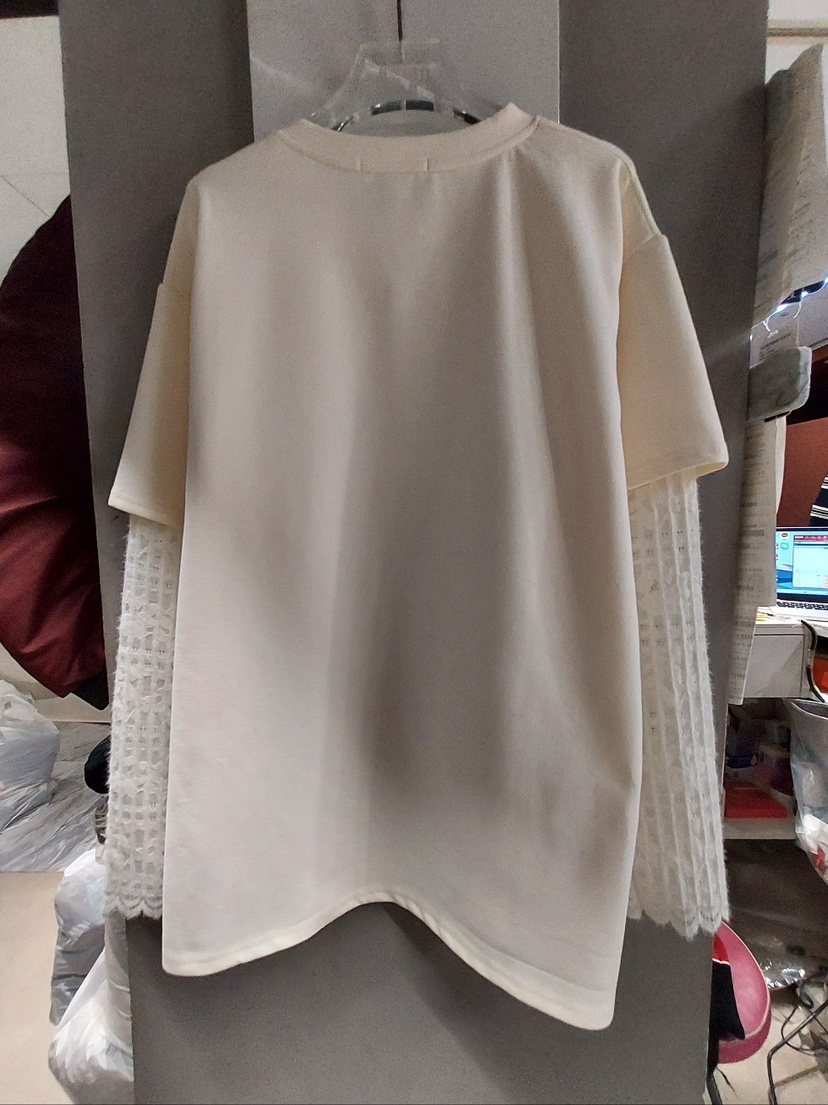 MOMAZU東大門㊣代購女裝新款熱賣休閑人氣真品長袖T恤假兩件MOMAZU長袖T恤