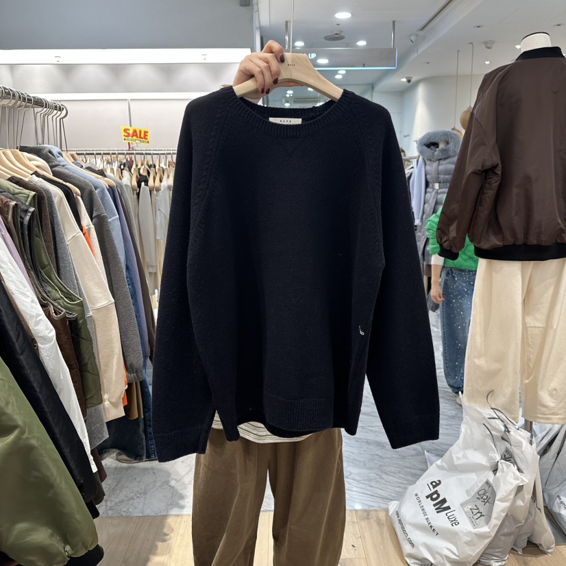 REVE-L東大門㊣直郵女裝新款25秋冬時尚真品職業推薦針織衫REVE-L針織衫圖色3