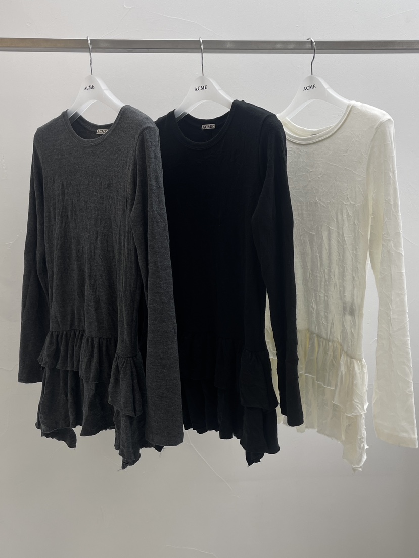 ACME東大門㊣直郵女士新款時尚25秋冬職業人氣推薦休閑長袖T恤ACME長袖T恤