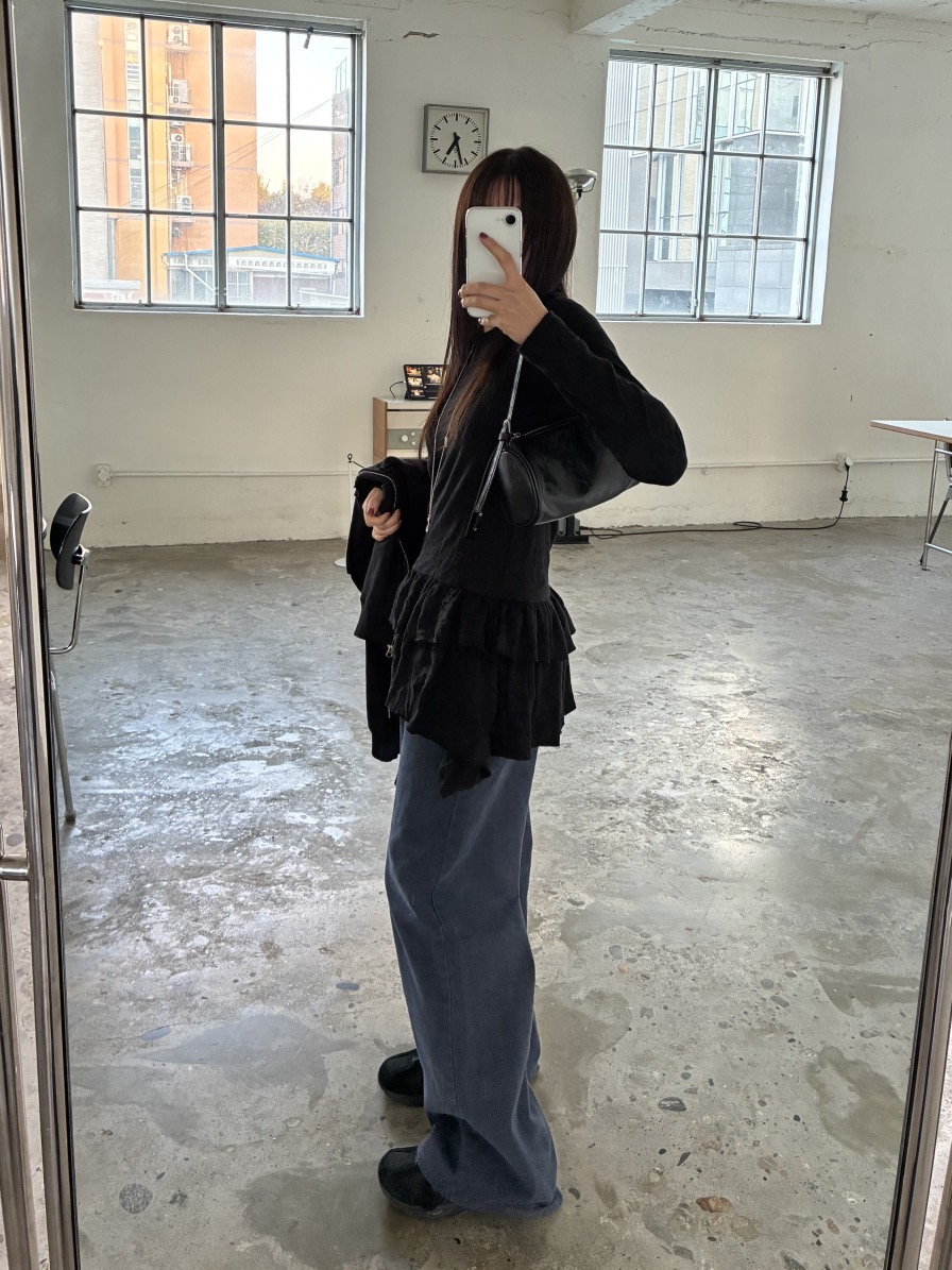 ACME東大門㊣直郵女士新款時尚25秋冬職業人氣推薦休閑長袖T恤ACME長袖T恤