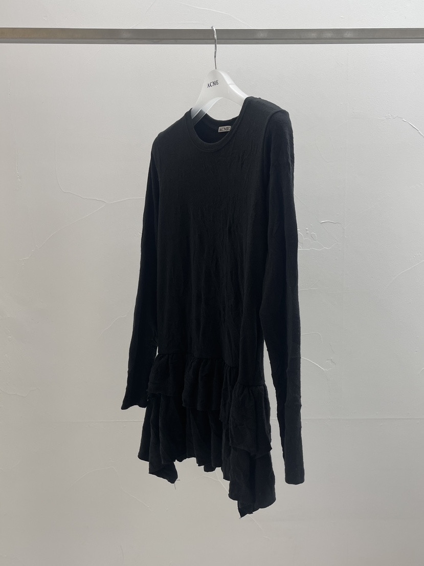 ACME東大門㊣直郵女士新款時尚25秋冬職業人氣推薦休閑長袖T恤ACME長袖T恤圖色2黑色