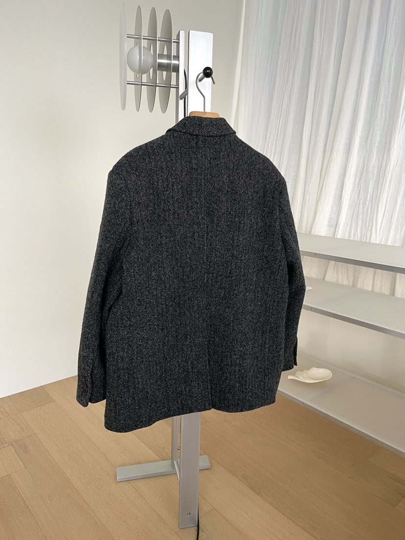 OP PER韓國直郵㊣女士新品休閑職業人氣時尚推薦熱賣夾克羊毛OPPER-simplebeige夾克