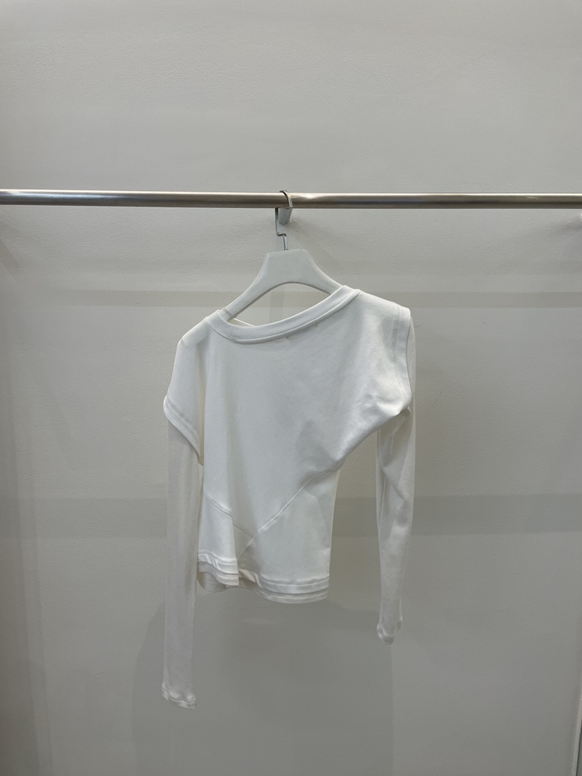 BETTER東大門㊣實拍女士新品25秋冬真品推薦時尚長袖T恤假兩件BETTER長袖T恤