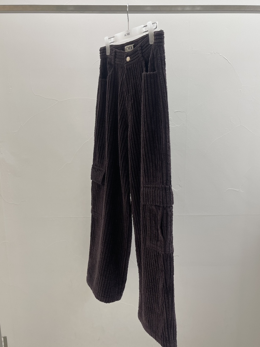 ACME東大門㊣代購女士新款職業真品熱賣休閑人氣休閑褲燈芯絨ACME休閑褲圖色2