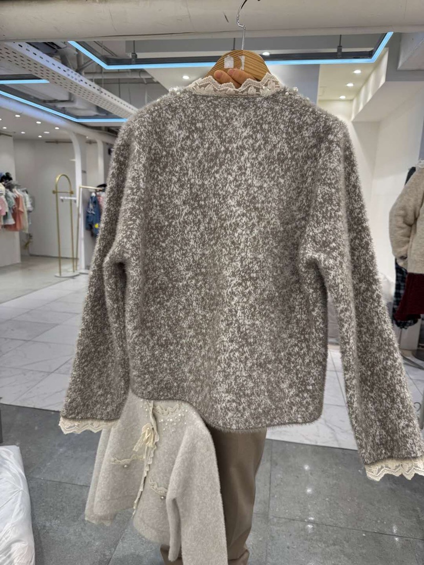 MS韓國代購㊣女士新款熱賣時尚推薦休閑職業人氣夾克珍珠領MS夾克