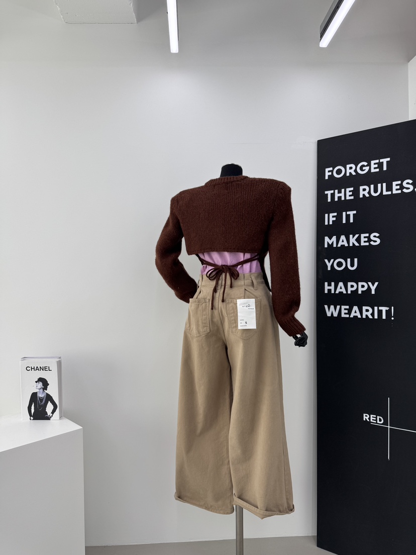 RED-A東大門㊣直郵女裝新款真品推薦人氣熱賣毛衣羊駝毛開衫RED-A毛衣