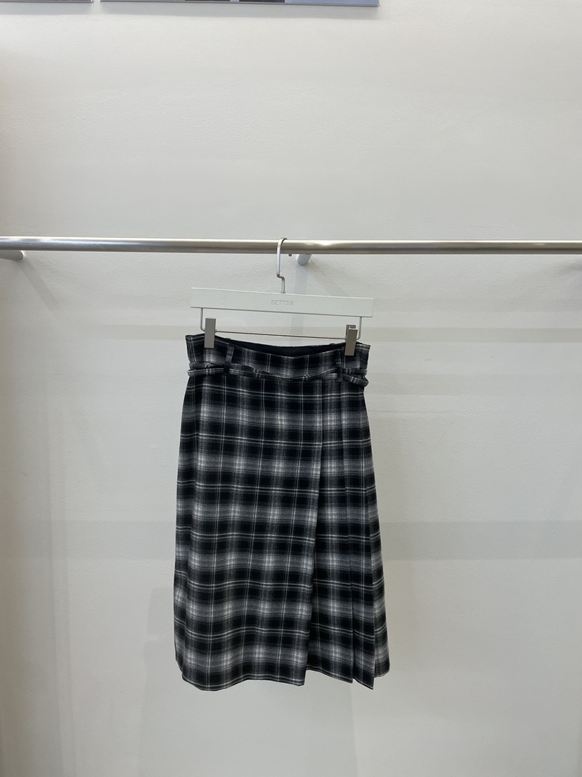 BETTER東大門㊣實拍女裝新品真品人氣熱賣職業25秋冬休閑長裙BETTER長裙圖色1黑色