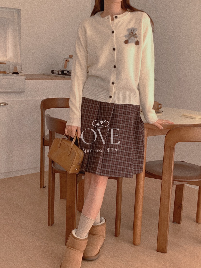 OVE東大門㊣直郵女裝新款熱賣25秋冬休閑人氣推薦半身裙中短裙OVE半身裙/中短裙