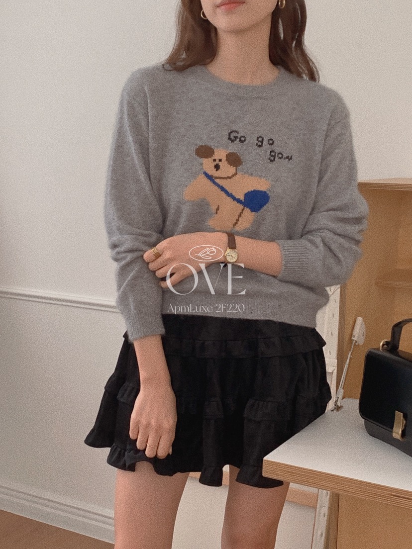 OVE東大門㊣直郵女裝新款25秋冬熱賣推薦真品休閑時尚針織衫OVE針織衫