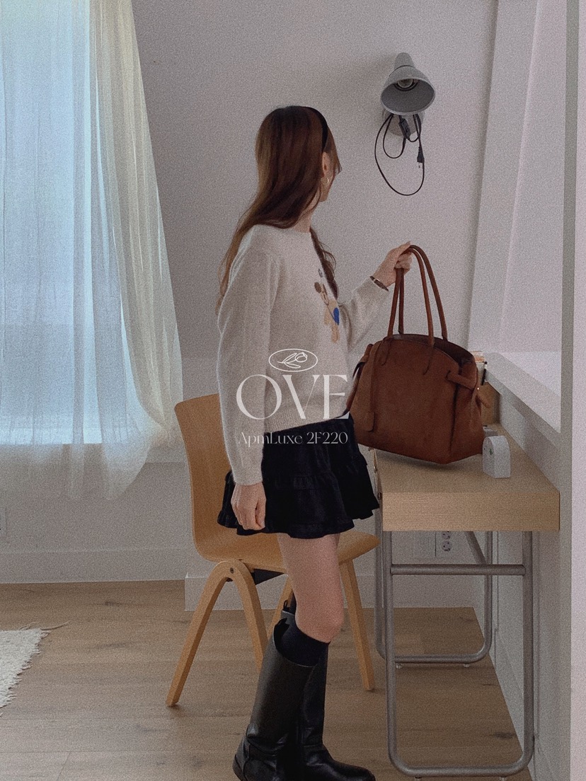 OVE東大門㊣直郵女裝新款25秋冬熱賣推薦真品休閑時尚針織衫OVE針織衫