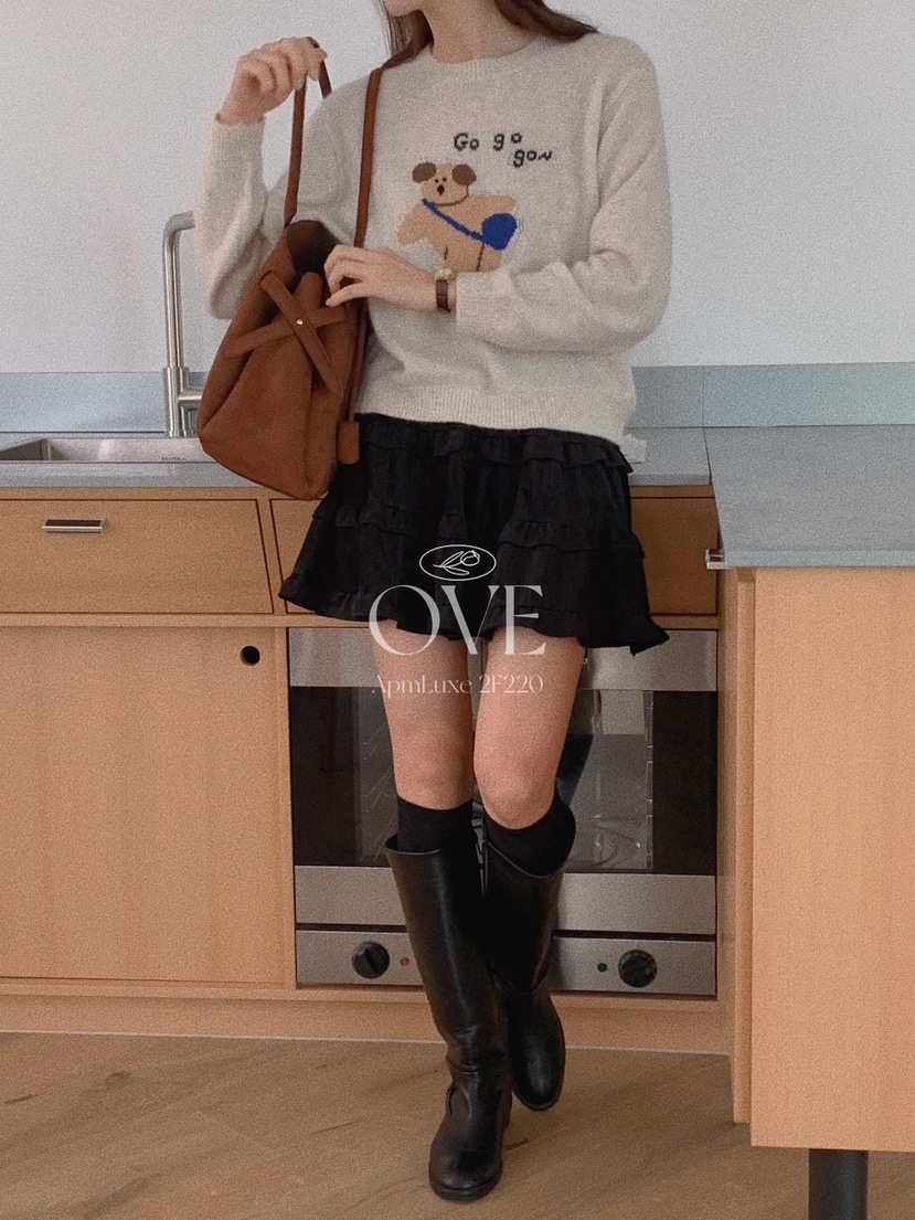 OVE東大門㊣直郵女裝新款25秋冬熱賣推薦真品休閑時尚針織衫OVE針織衫