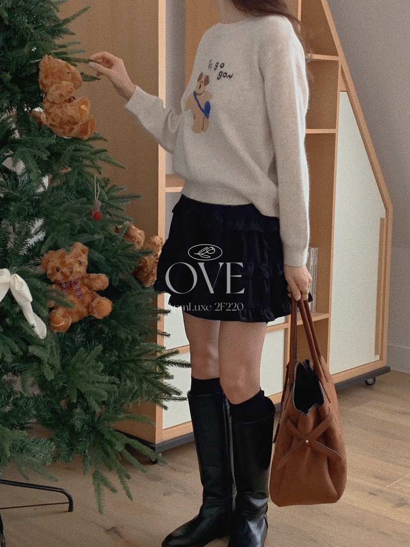 OVE東大門㊣直郵女裝新款25秋冬熱賣推薦真品休閑時尚針織衫OVE針織衫