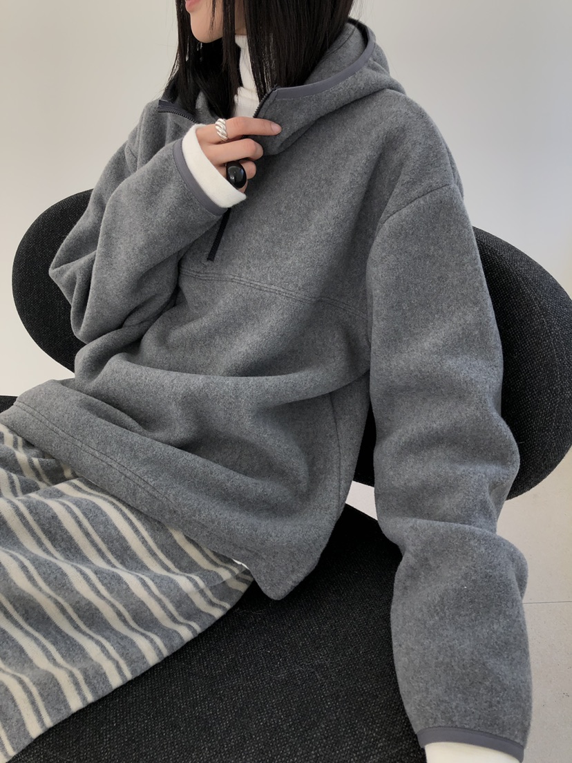 B_GARDER東大門㊣代購女裝新品時尚人氣休閑25秋冬衛衣羊毛B.GARDER衛衣