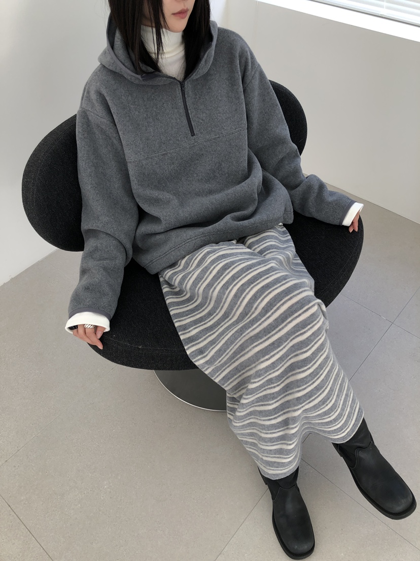 B_GARDER東大門㊣代購女裝新品時尚人氣休閑25秋冬衛衣羊毛B.GARDER衛衣