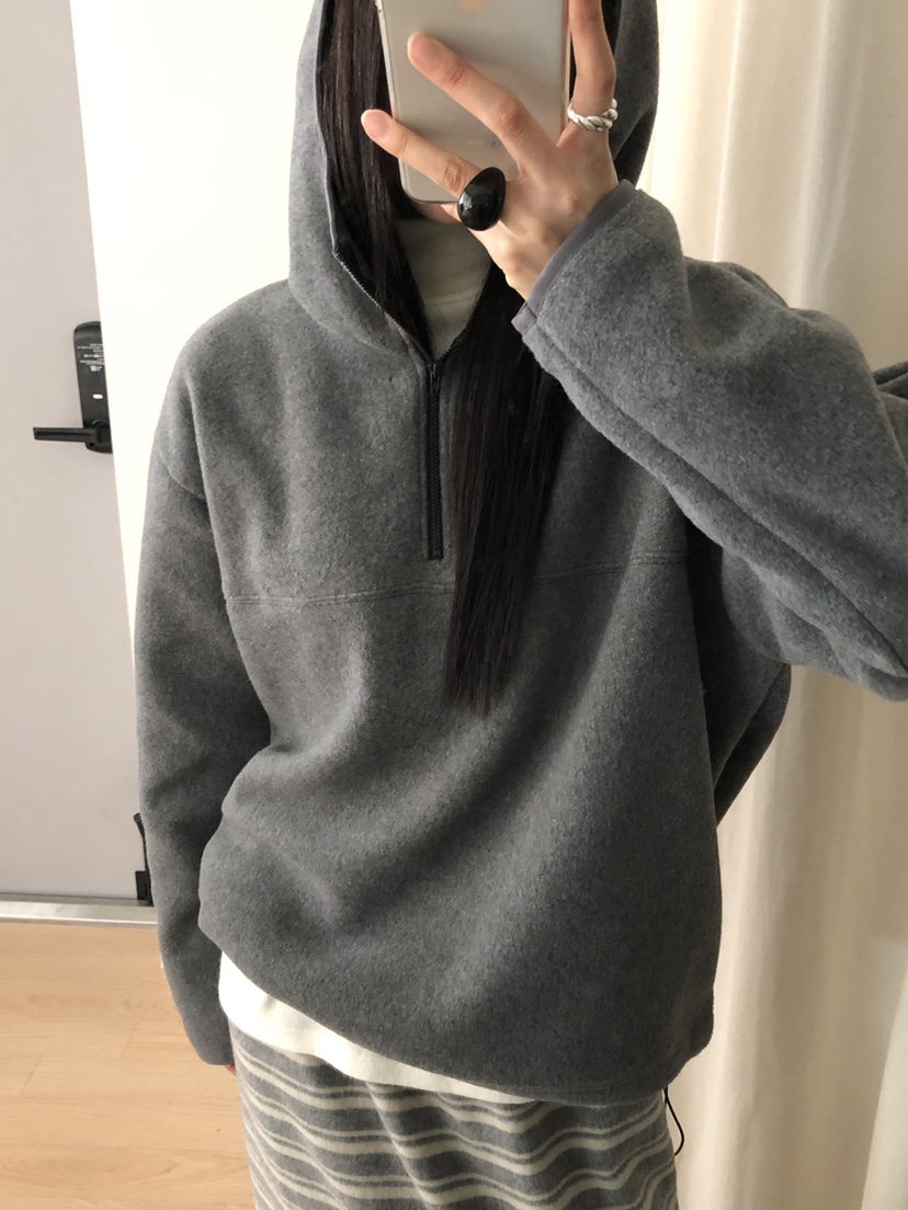 B_GARDER東大門㊣代購女裝新品時尚人氣休閑25秋冬衛衣羊毛B.GARDER衛衣