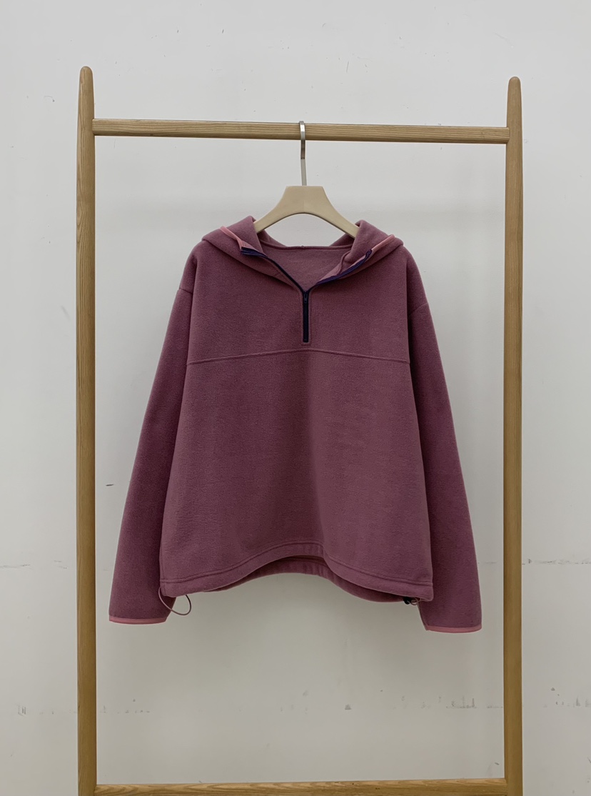 B_GARDER東大門㊣代購女裝新品時尚人氣休閑25秋冬衛衣羊毛B.GARDER衛衣圖色1