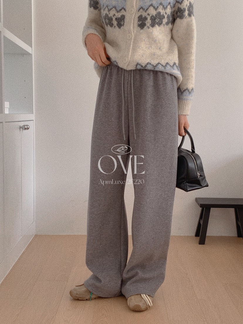 OVE東大門㊣直郵女裝新品推薦休閑25秋冬人氣熱賣休閑褲寬松OVE休閑褲