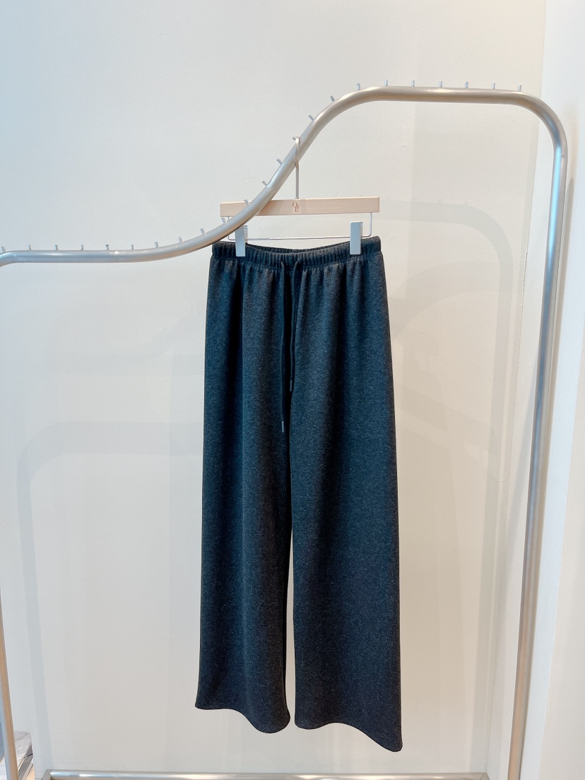 OVE東大門㊣直郵女裝新品推薦休閑25秋冬人氣熱賣休閑褲寬松OVE休閑褲圖色4