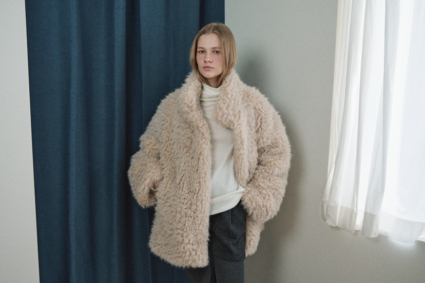 B_GARDER東大門㊣實拍女士新款休閑熱賣人氣職業25秋冬短款大衣B.GARDER短款大衣