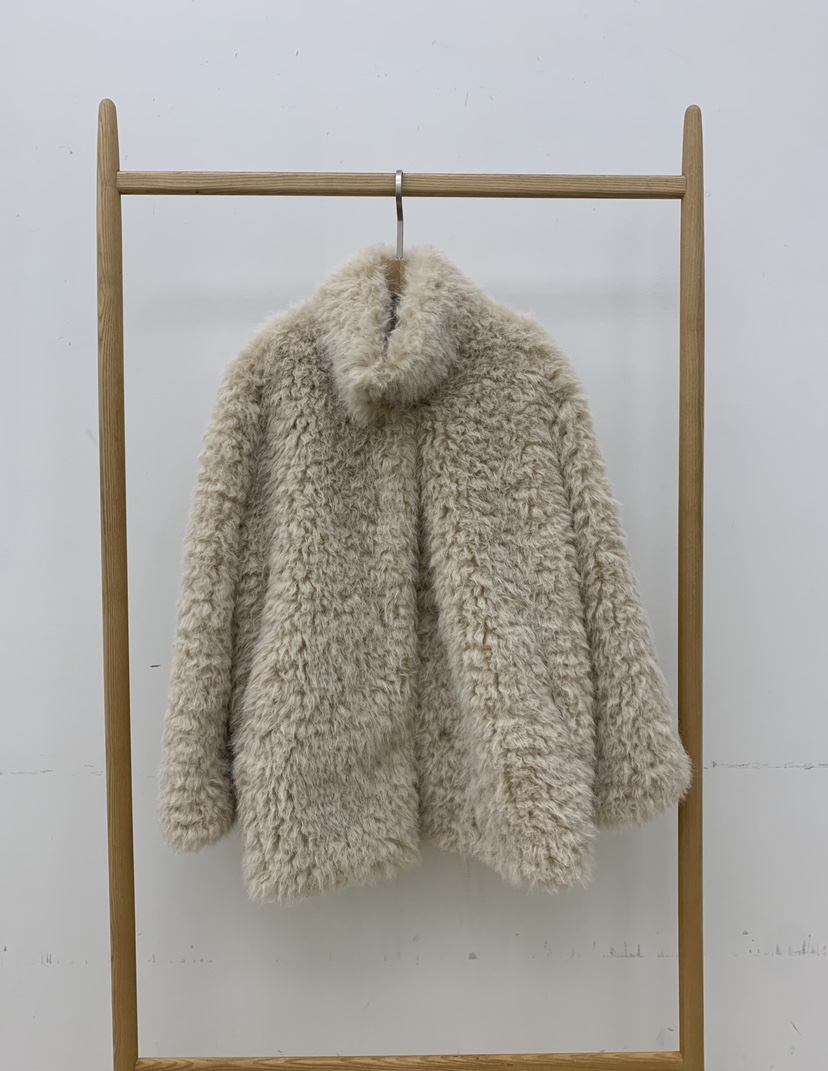 B_GARDER東大門㊣實拍女士新款休閑熱賣人氣職業25秋冬短款大衣B.GARDER短款大衣圖色1