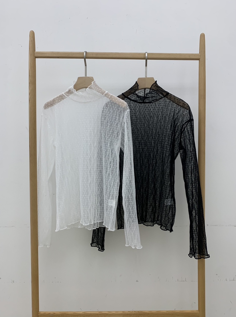 B_GARDER東大門㊣代購女裝新品休閑熱賣25秋冬襯衫蕾絲衫褶裥B.GARDER襯衫/蕾絲衫