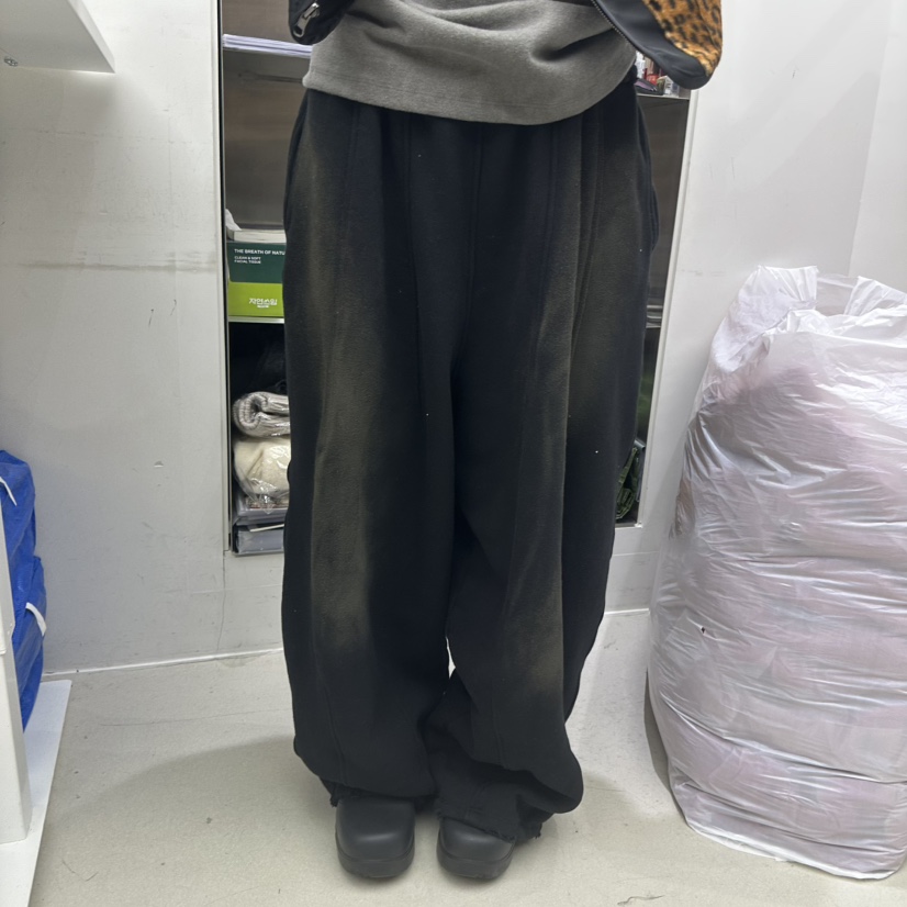 SIXTEEN韓國代購㊣女裝新款休閑熱賣25秋冬人氣職業休閑褲加絨SIXTEEN休閑褲圖色3