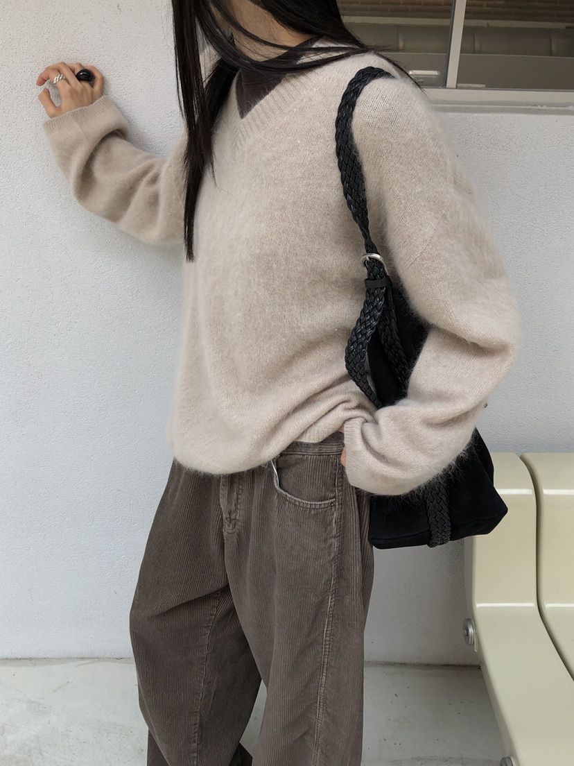 B_GARDER東大門㊣實拍女士新品熱賣真品25秋冬人氣針織衫羊毛B.GARDER針織衫