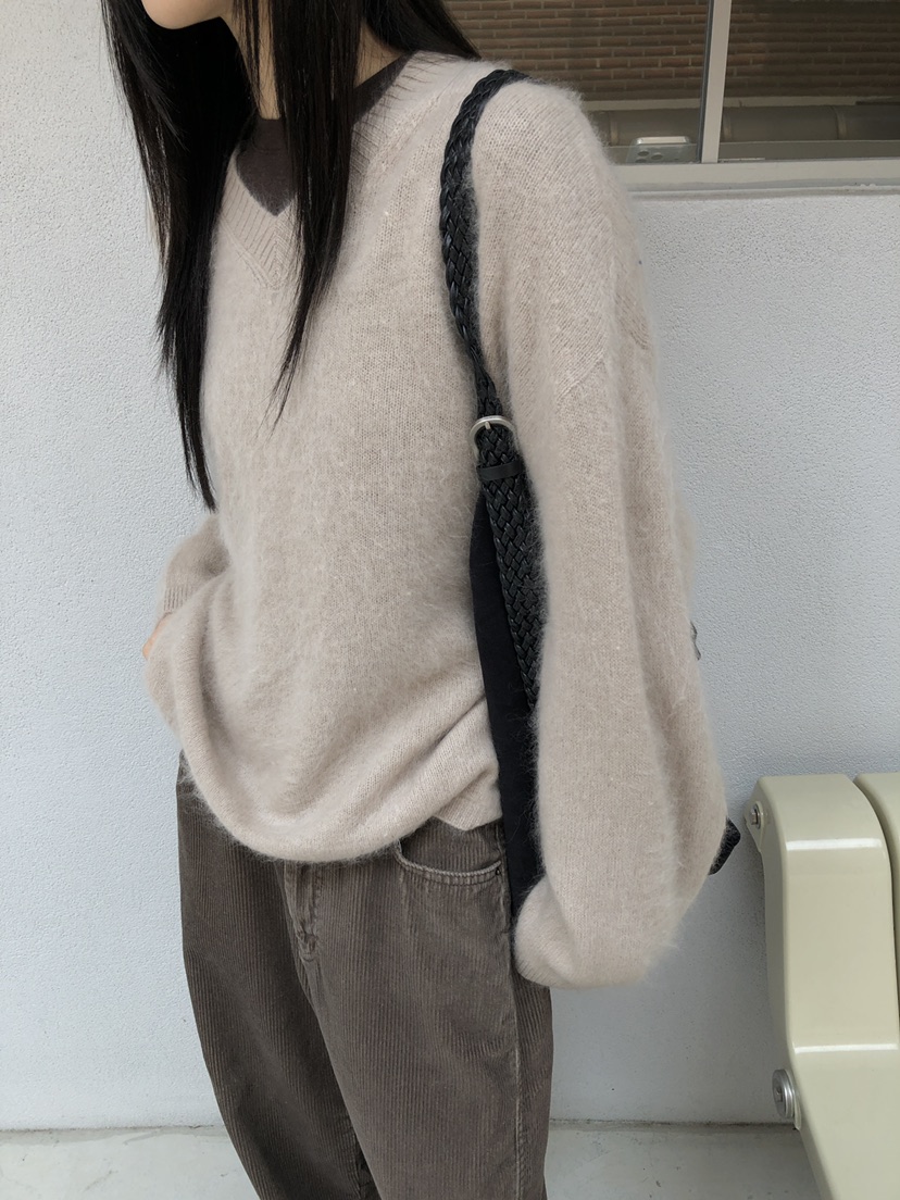 B_GARDER東大門㊣實拍女士新品熱賣真品25秋冬人氣針織衫羊毛B.GARDER針織衫