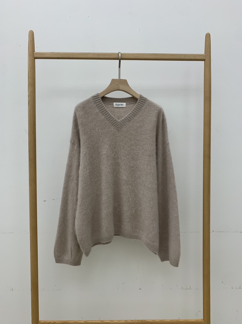 B_GARDER東大門㊣實拍女士新品熱賣真品25秋冬人氣針織衫羊毛B.GARDER針織衫圖色1