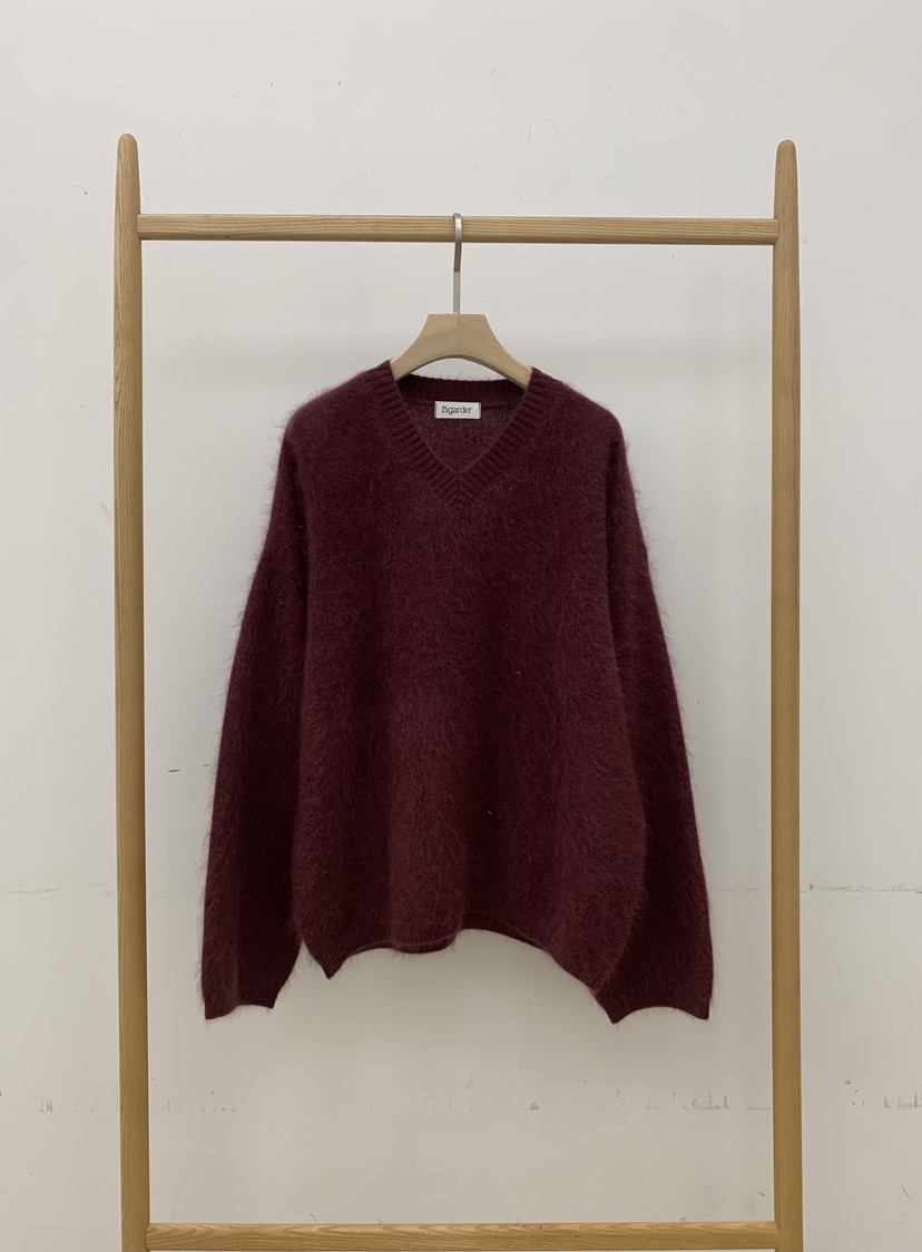 B_GARDER東大門㊣實拍女士新品熱賣真品25秋冬人氣針織衫羊毛B.GARDER針織衫圖色2