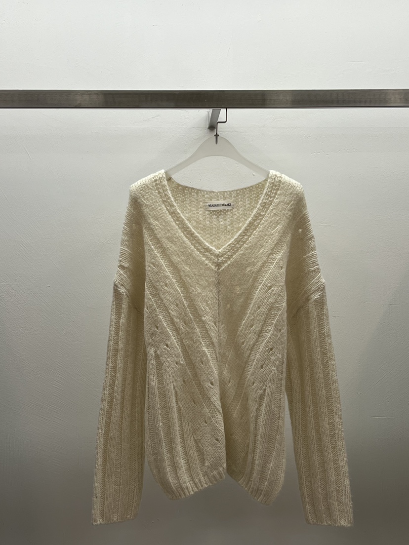 WEARABLE-L東大門㊣代購女士新品25秋冬人氣時尚推薦針織衫WEARABLE針織衫圖色1