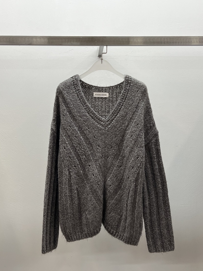 WEARABLE-L東大門㊣代購女士新品25秋冬人氣時尚推薦針織衫WEARABLE針織衫圖色3