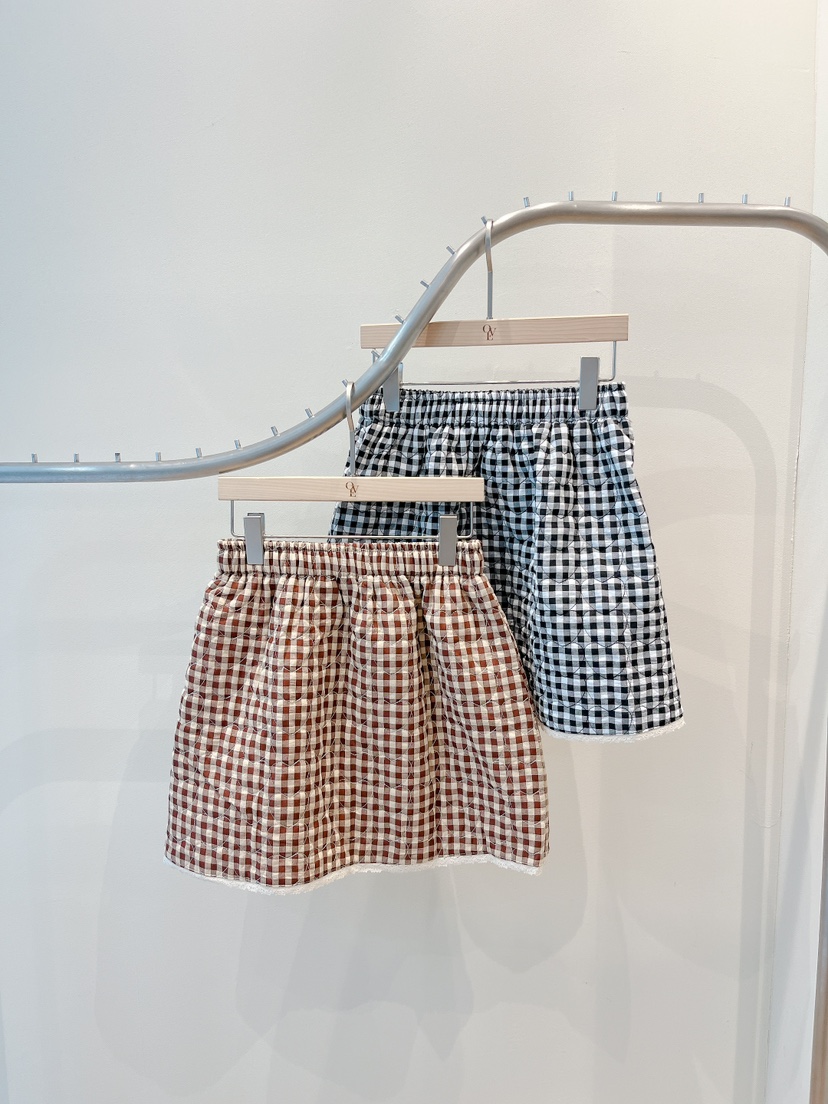 OVE東大門㊣代購女裝新品職業休閑推薦真品熱賣短裙心形絎縫OVE短裙