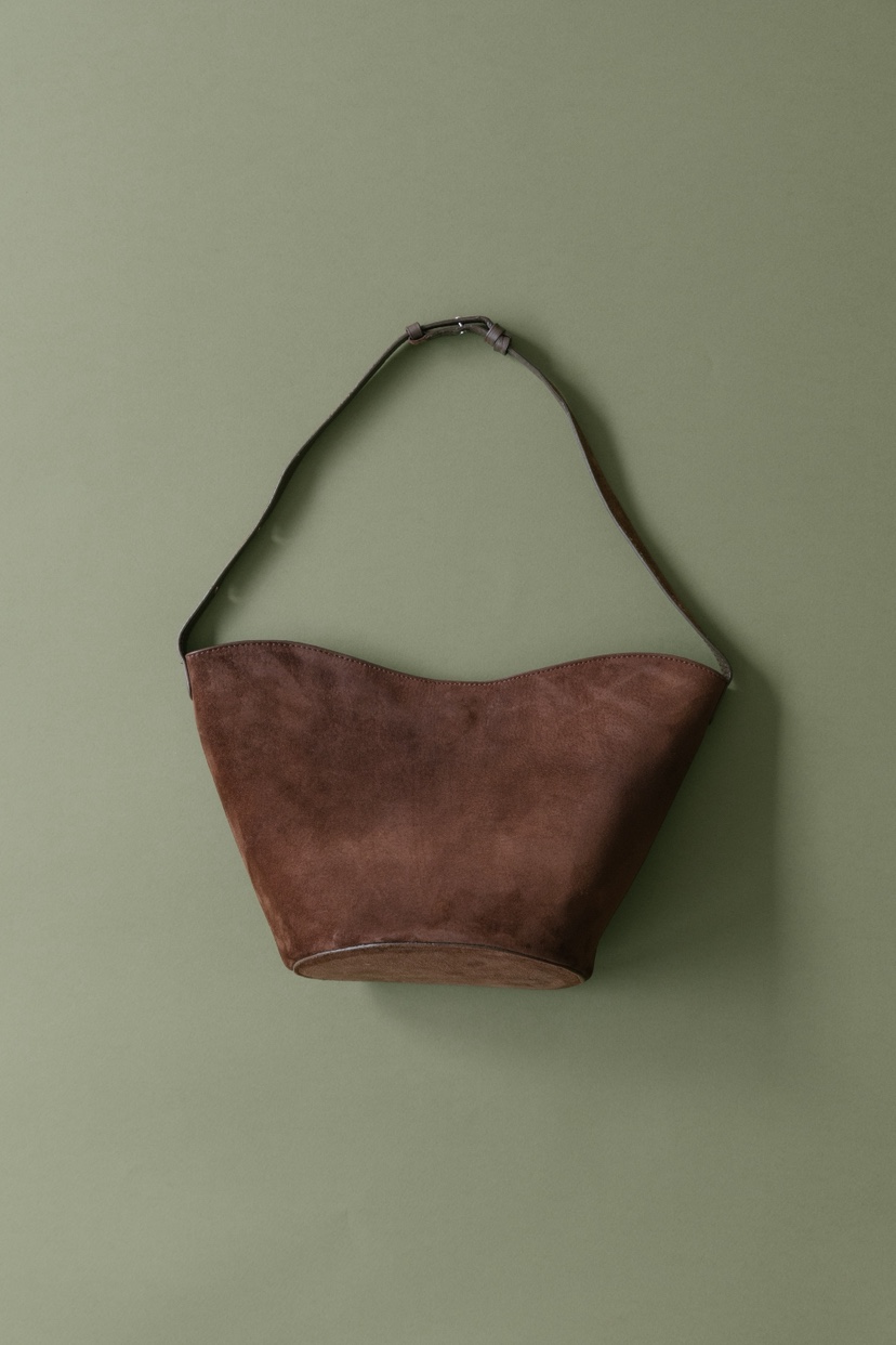 B_GARDER東大門㊣代購女裝新品25秋冬人氣單肩斜跨包真麂皮B.GARDER單肩/斜跨包圖色2