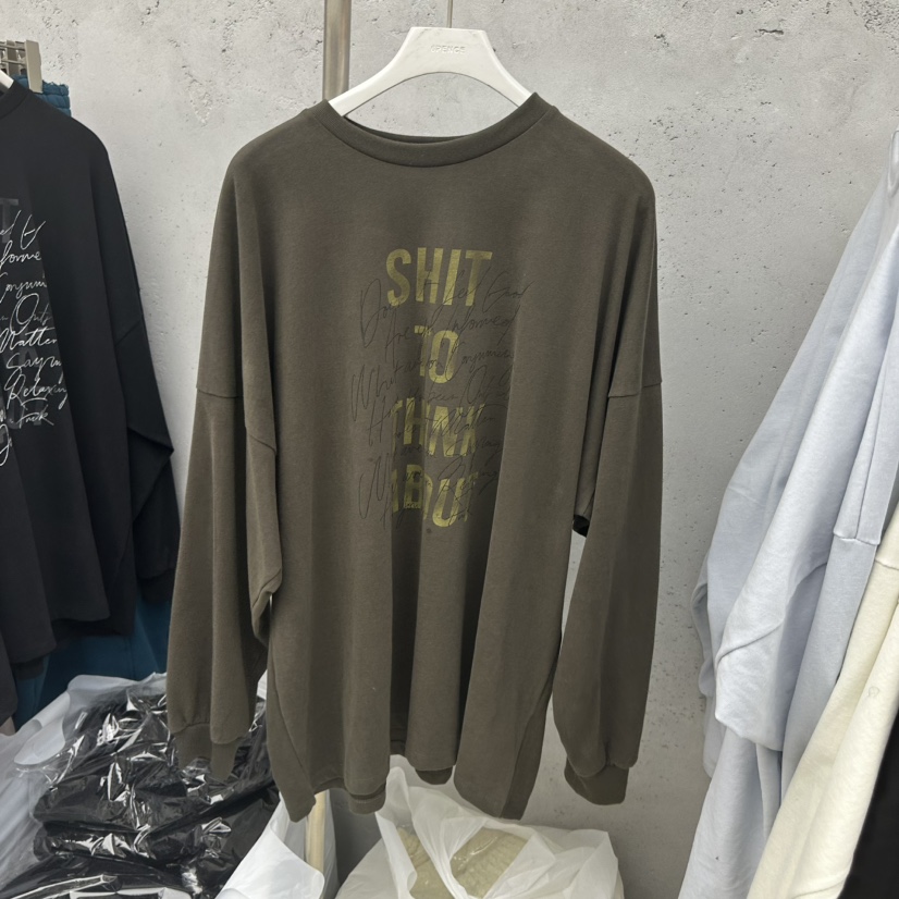 SIXTEEN東大門㊣實拍女裝新品推薦時尚人氣25秋冬休閑長袖T恤SIXTEEN長袖T恤圖色3